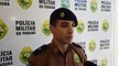 Tenente Tavares concede entrevista sobre a apreensão de drogas  realizada pela Equipe Extrajornada