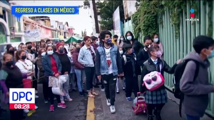 Entre caos y risas, así se vivió el regreso a clases en México