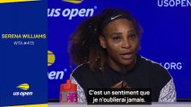 US Open - Williams : “Je vais rester vague sur mon avenir”