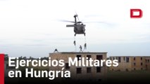 Ejercicios Militares con helicópteros en Hungría