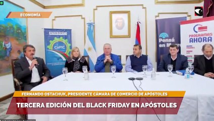 Tercera edición del Black Friday en Apóstoles