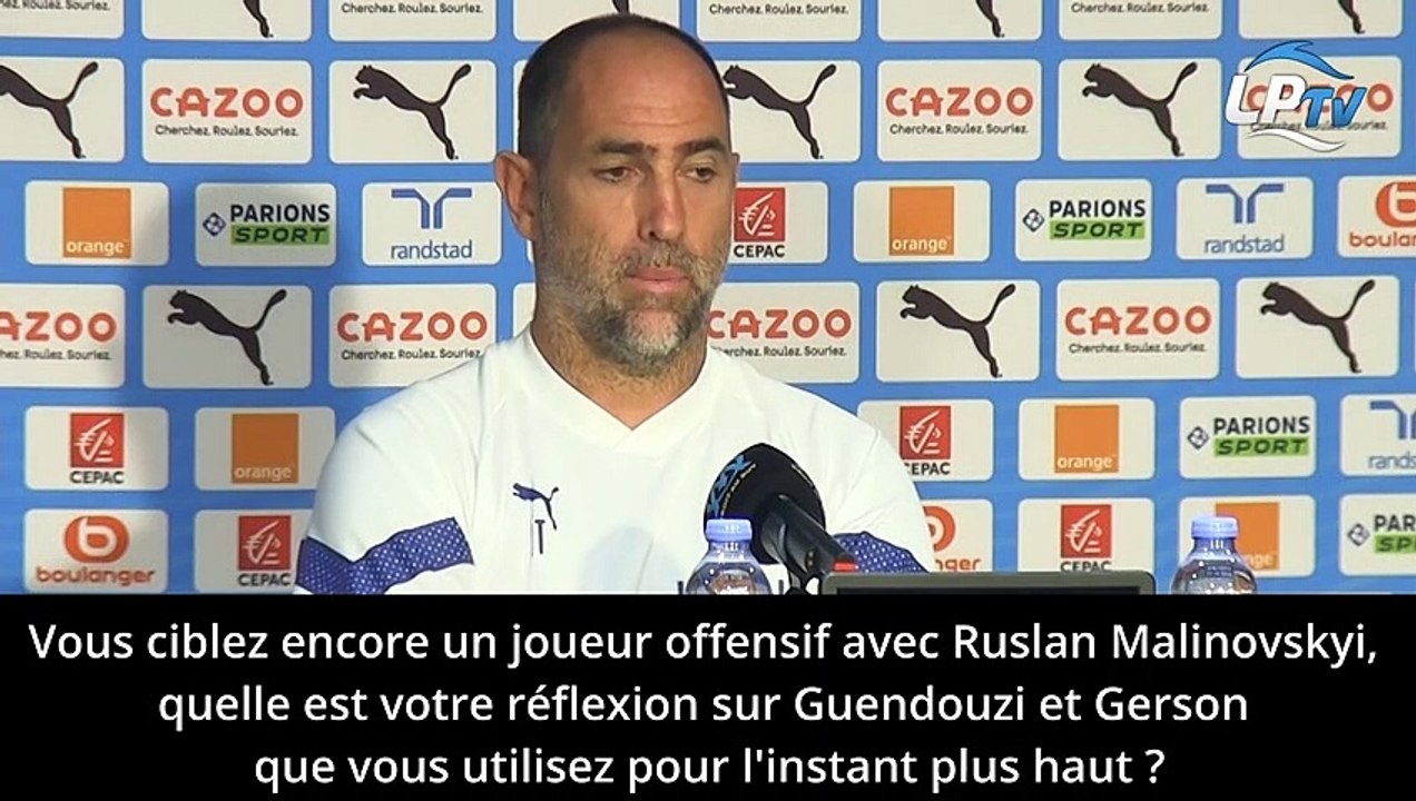 Mercato OM : les raisons pour lesquelles Tudor veut Malinvoskyi