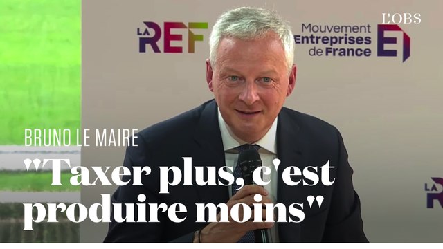 Un superprofit ? Je ne sais pas ce que c’est , ose Bruno Le Maire devant le patronat