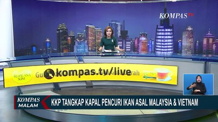 Detik-Detik Penangkapan Kapal Pencuri Ikan Asal Malaysia dan Vietnam