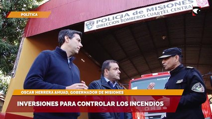 Inversiones para controlar los incendios