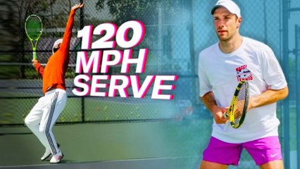 Can an Average Guy Return a Pro Tennis Serve at 120 MPH?