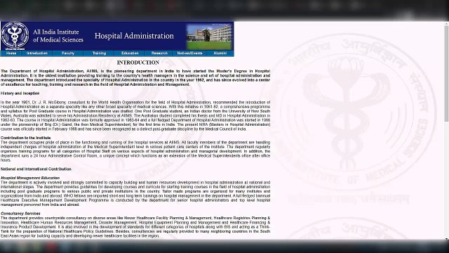 TISS - All About MA Health Administration Vs Hospital Administration Program Cut-off Seats Fees Campus Career Options