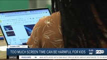 Pediatricians warn that too much screen time can be harmful for children