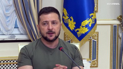 Les experts de l'AIEA arrivés à Kiev et accueillis par Volodymyr Zelensky