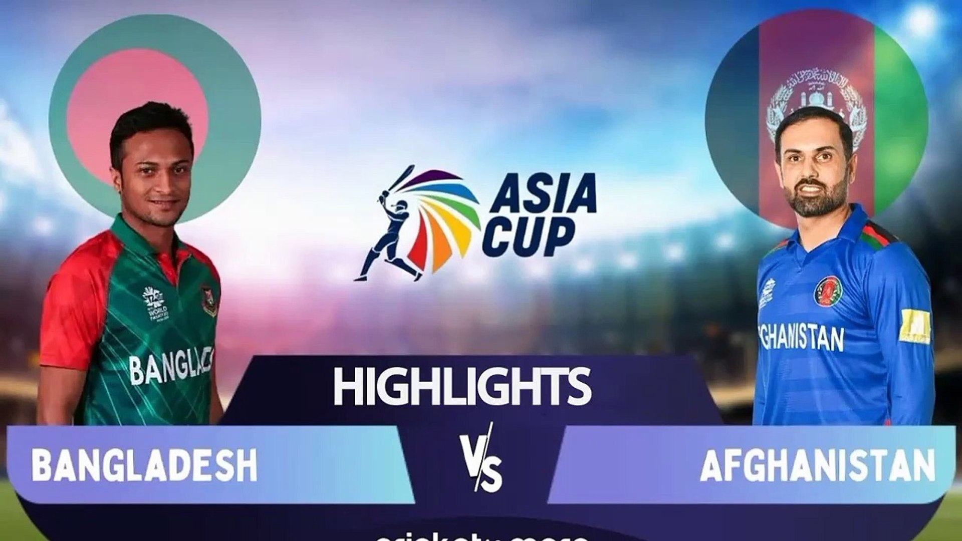 Bangladesh vs Afghanistan Asia Cup Full Highlights 2022 BAN vs AFG