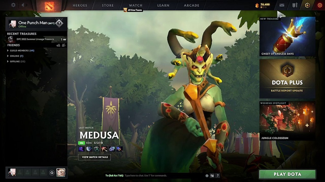 Dota 2 - Battle Pass 2022 Treasure Preview!!!