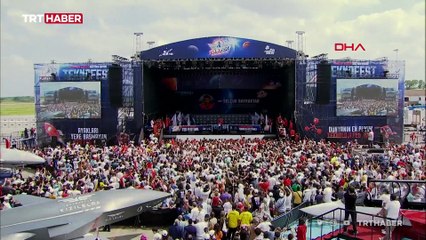 TEKNOFEST'e ilk gün yoğun ilgi