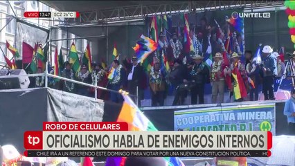 Diputado del MAS habla de enemigos internos tras robo del celular de Evo