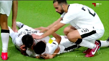 Baghdad Bounedjah buteur face à Al Sailiya