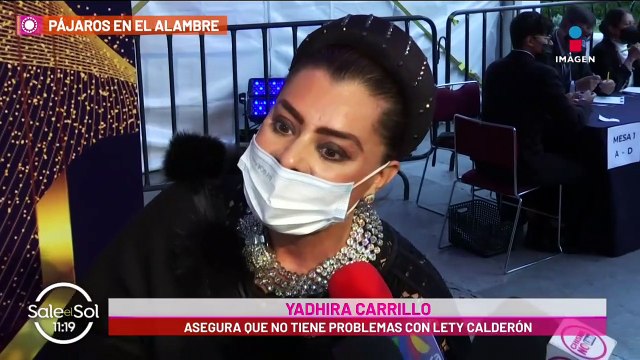 Yadhira Carrillo y Lety Calderón casi se encuentran cara a cara