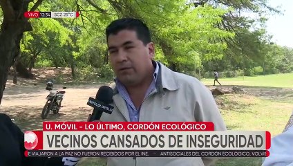 Vecinos del Cordón Ecológico piden seguridad policial  y advierten con medidas de presión