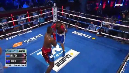 Jeremiah Milton vs Nick Jones 27-08-2022 Full Fight