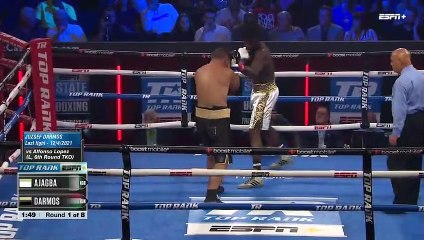 Efe Ajagba vs Jozsef Darmos 27-08-2022 Full Fight