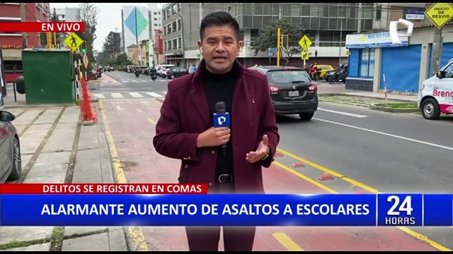 Comas: escolares son acosados por delincuentes armados