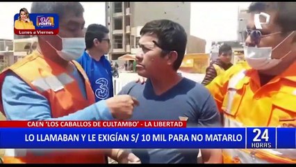 Caen extorsionadores en La Libertad: amenazaban con matar a empresario si no pagaba S/10 mil