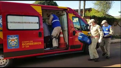 Idosa fratura dedo em acidente com máquina de lavar roupas