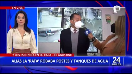 Capturan a "la rata de las construcciones" por robar postes y tanques de agua