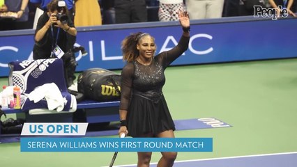 Serena Williams Wins First Round Match at US Open After Shaky Start: 'I Want to Do My Best'