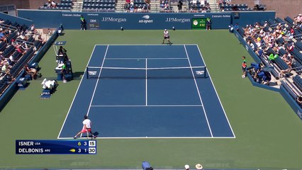 John Isner - Federico Delbonis - Highlights US Open