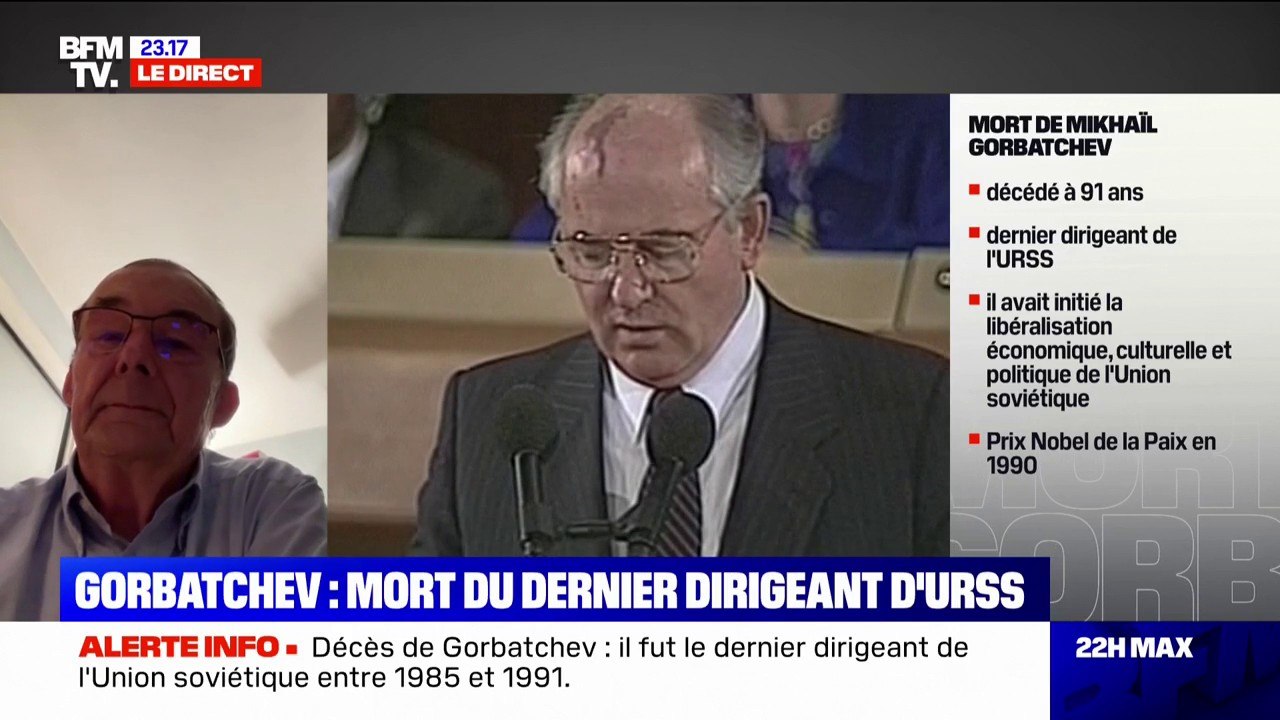 Bernard Lecomte: "L'immense regret de Gorbatchev, c'est que les Occidentaux l'ont laissé tomber au moment où il avait besoin d'eux"