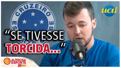 Samuca: 'Torcida faz diferença na Série B' | Cruzeiro