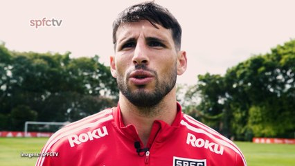 Tải video: Calleri fala em jogo mais importante dos 'últimos dez anos' para o São Paulo na Sul-Americana