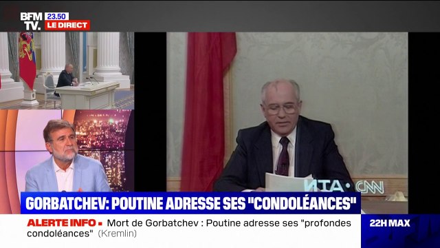 Mort de Mikhaïl Gorbatchev: Vladimir Poutine adresse ses profondes condoléances