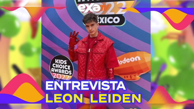 Leon Leiden en entrevista desde los Kids Choice Awards