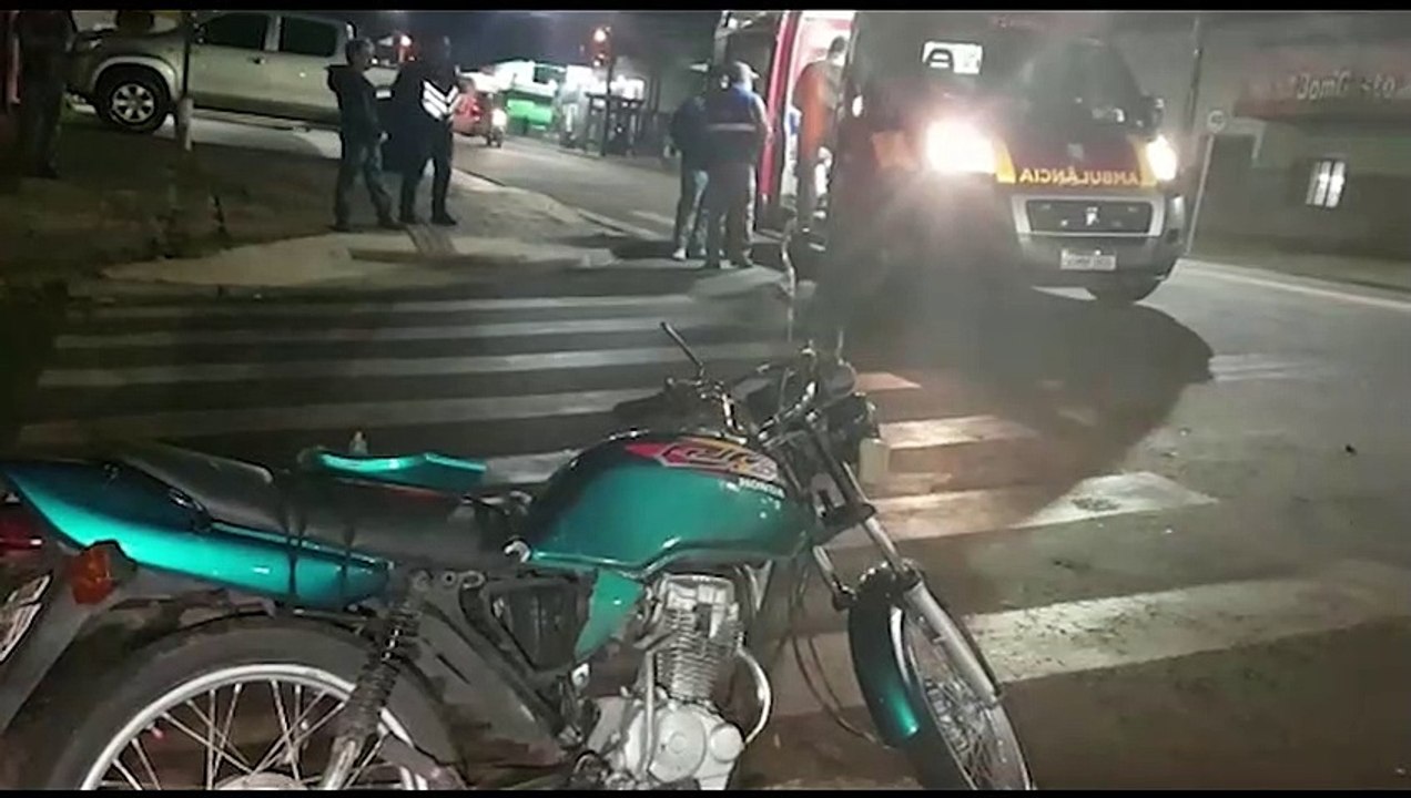 Motociclista fica ferido ao se envolver em acidente com caminhão no Interlagos