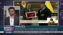 Embajador de Colombia en Venezuela sostuvo encuentros con autoridades de poderes públicos