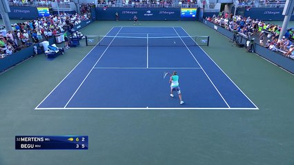 Mertens - Begu - Highlights US Open
