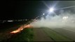 Tamanho não é documento: pequeno foco de incêndio causa grande nuvem de fumaça na Av. das Pombas