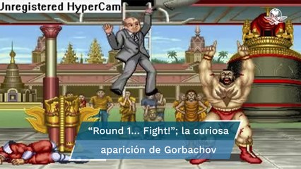 Cuando Gorbachov salió en el videojuego de Street Fighter II