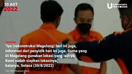 Sebanyak 78 adegan dilakukan oleh para tersangka kasus pembunuhan Brigadir J dalam rekonstruksi di rumah dinas Irjen Pol Ferdy Sambo