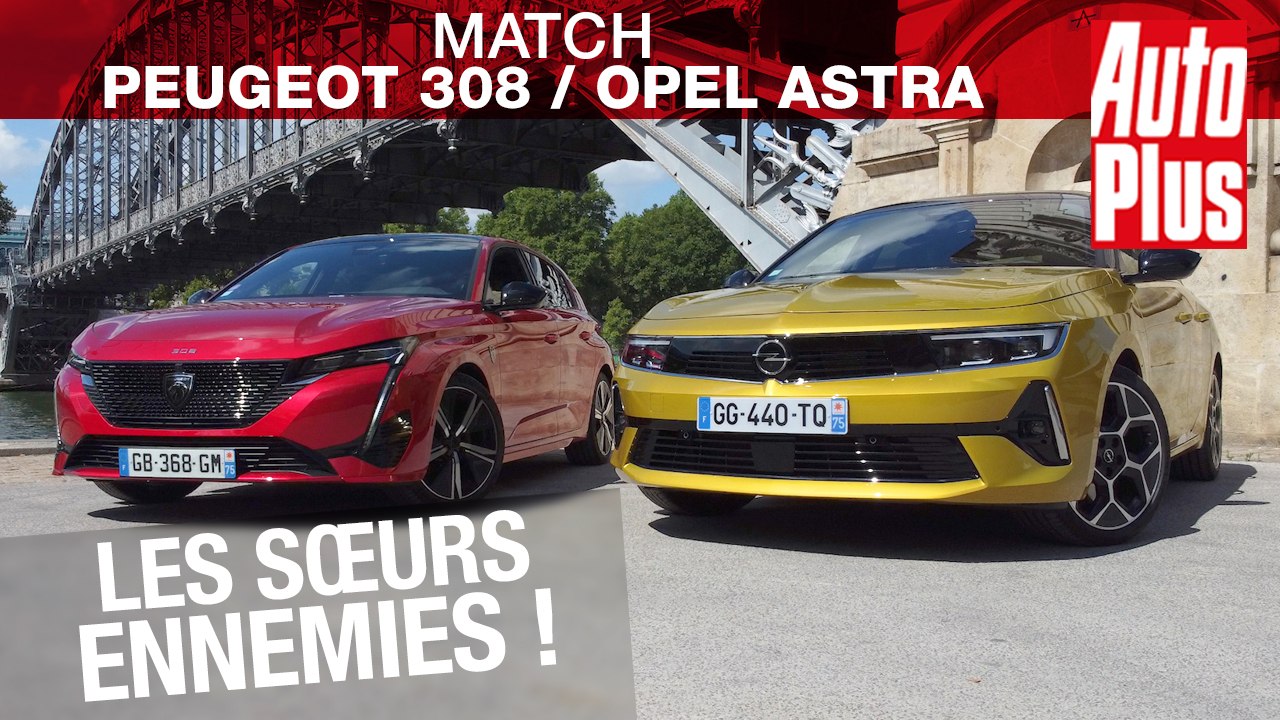 Match : Peugeot 308 contre Opel Astra, sœurs en...