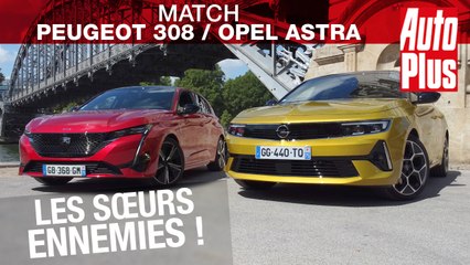 Match : Peugeot 308 contre Opel Astra, sœurs ennemies !