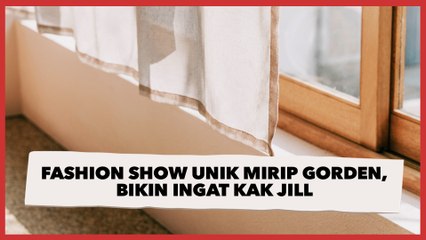 Viral Fashion Show Unik Tenteng Busana Mirip Gorden, Bikin Ingat Kak Jill