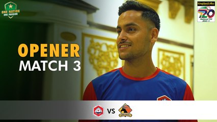 Opener | Northern vs Sindh | Match 3 | National T20 2022 | PCB | MS2T