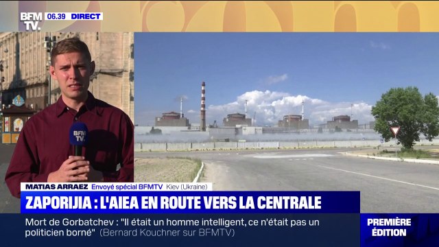 Ukraine: une équipe de l'AIEA en route vers la centrale de Zaporijjia