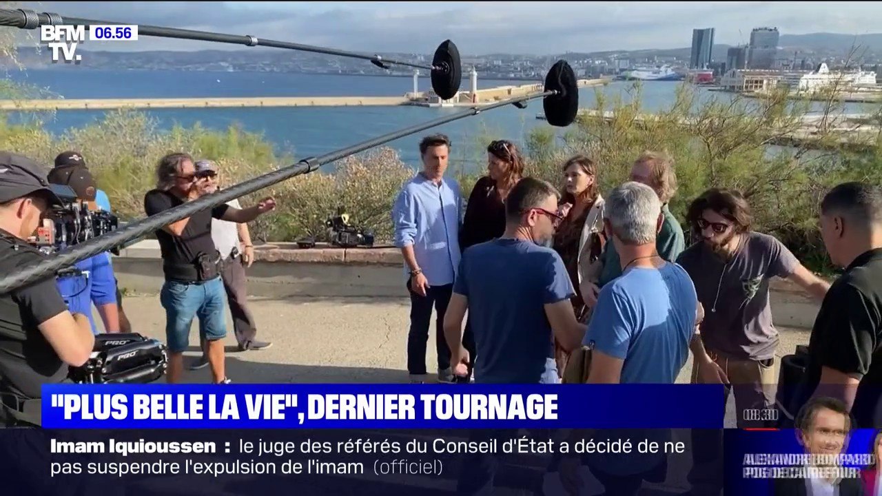 "Plus belle la vie", dernier tournage de la plus longue série française