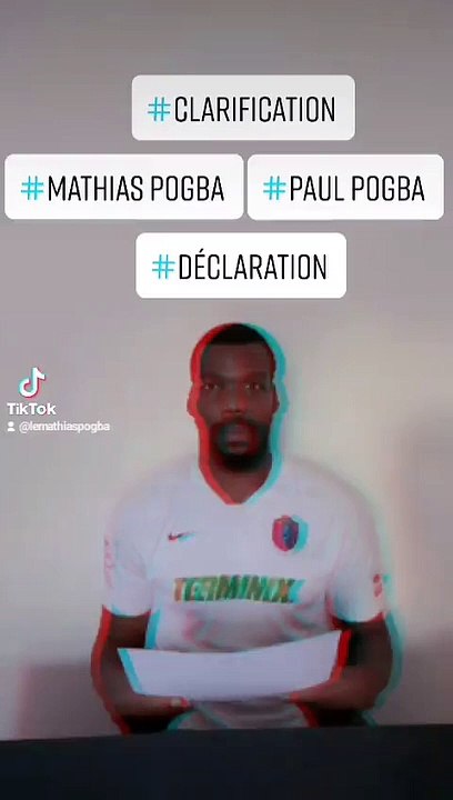 Nouvelle vidéo cette nuit de Mathias Pogba pour répondre à son frère Paul et à ses avocats : "La seule voie de survie que j'ai, c'est de dévoiler les mensonges et l'imposture de mon frère"