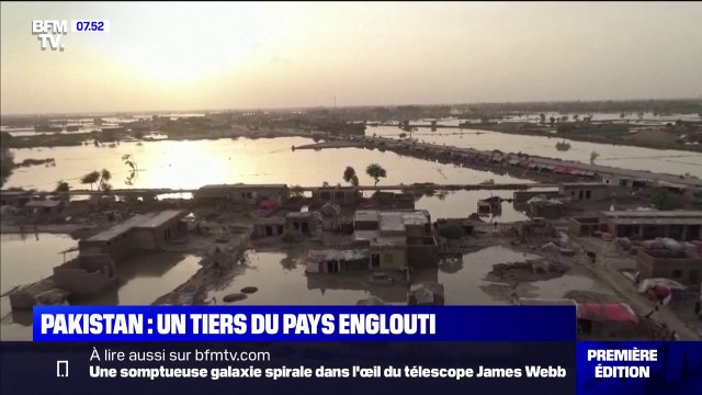 Pakistan: le pays vit ses pires inondations, un tiers du territoire englouti