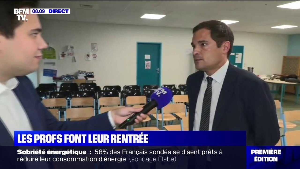 Pénurie d'enseignants: dans ce collège de Pantin, six contractuels s'apprêtent à faire leur rentrée