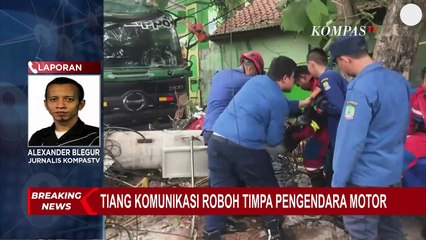 Tragis! Truk Kontainer Alami Rem Blong dan Tabrak Tiang Hingga Roboh: 9 Korban Tewas!