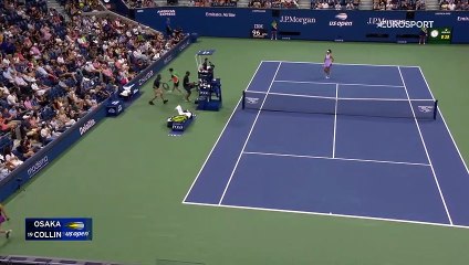 Collins  - Osaka - Highlights US Open